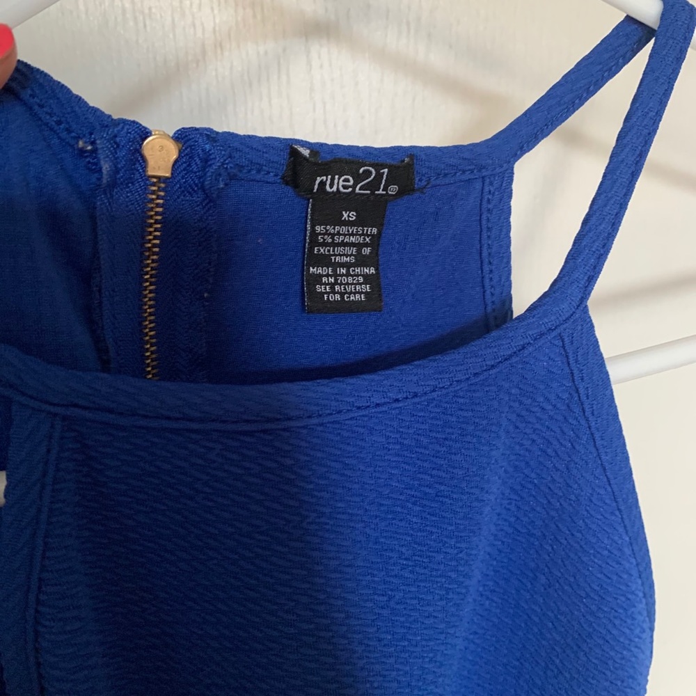 Royal blue Rue21 Dress